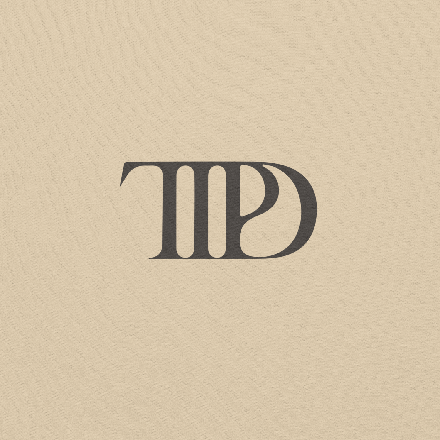 TTPD Plain Beige Hoodie